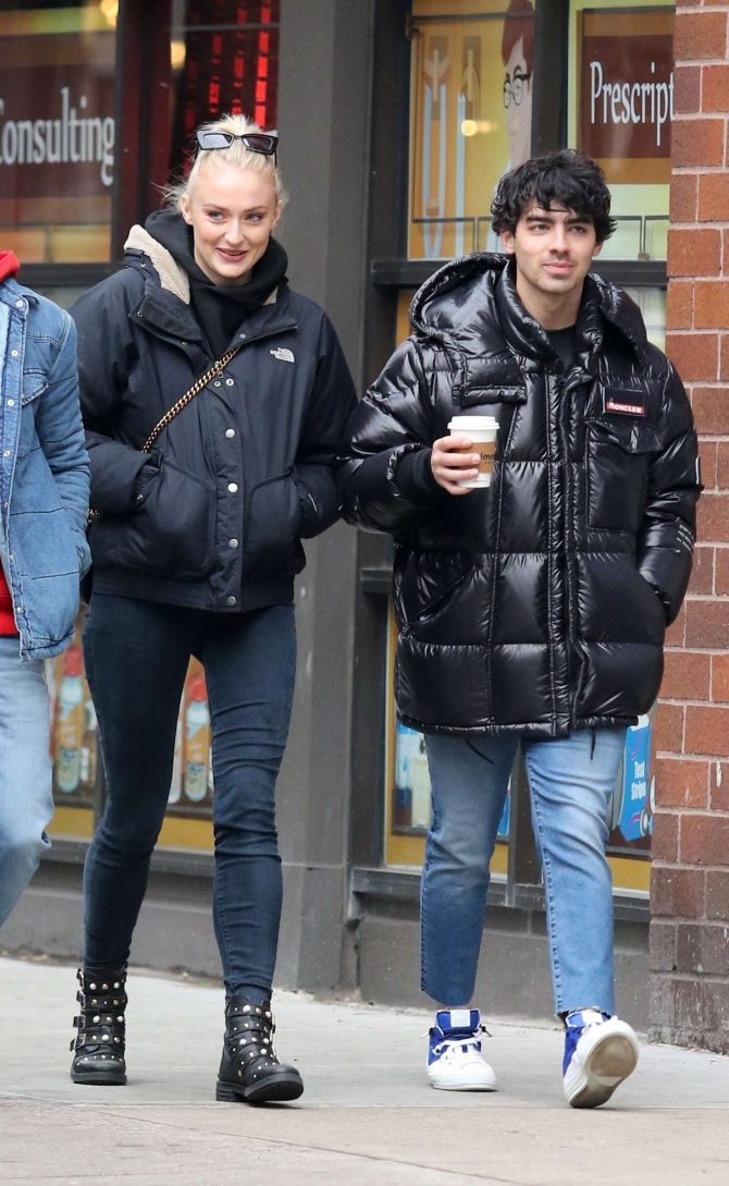 Sophie Turner and Joe Jonas - Out and about in Manhattan