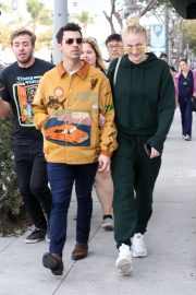 Sophie Turner and Joe Jonas - Out for a lunch at Wally's in Beverly Hills