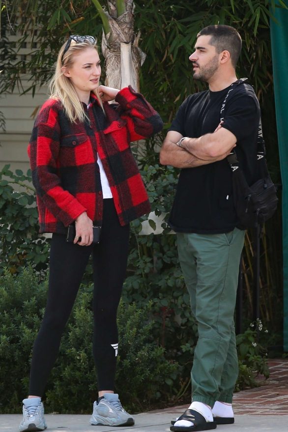 Sophie Turner and Joe Jonas - Out in Beverly Hills