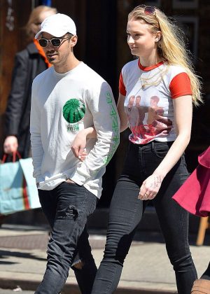 Sophie Turner and Joe Jonas Out in Los Angeles
