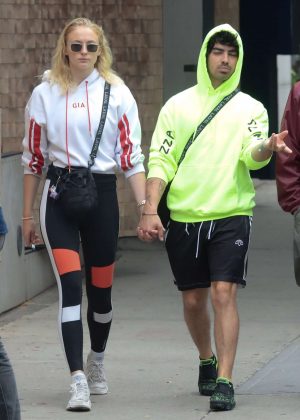 Sophie Turner and Joe Jonas - Out in New York City