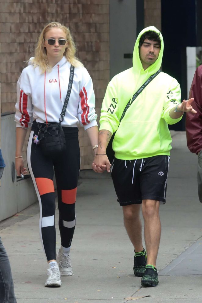 Sophie Turner and Joe Jonas - Out in New York City
