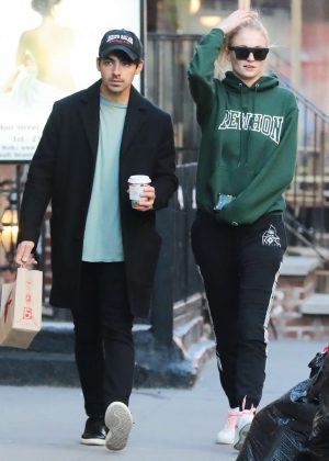 Sophie Turner and Joe Jonas - Out in New York