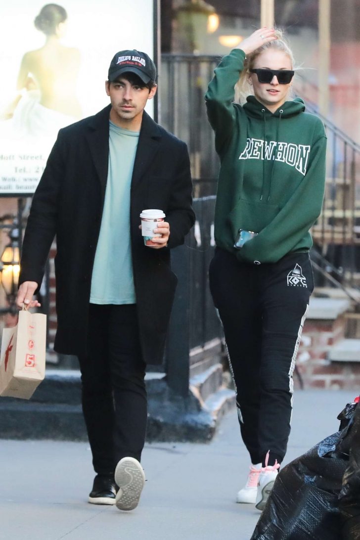Sophie Turner and Joe Jonas - Out in New York