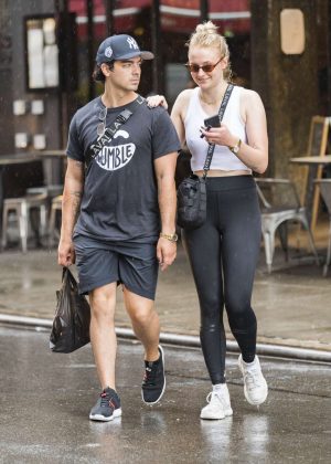 Sophie Turner and Joe Jonas - Out in NYC