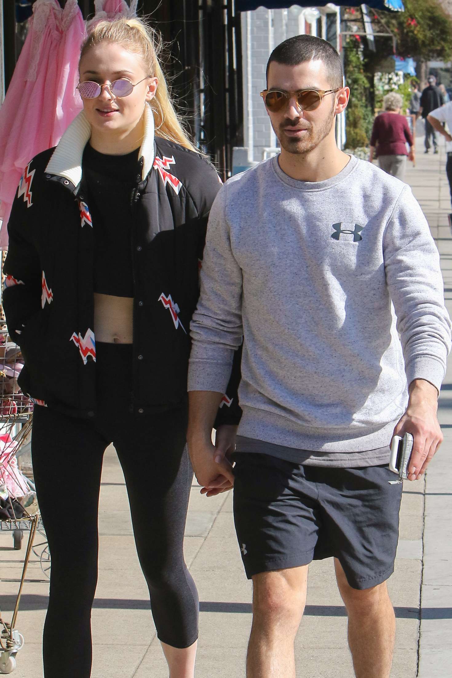 Sophie Turner and Joe Jonas out in Studio City | GotCeleb