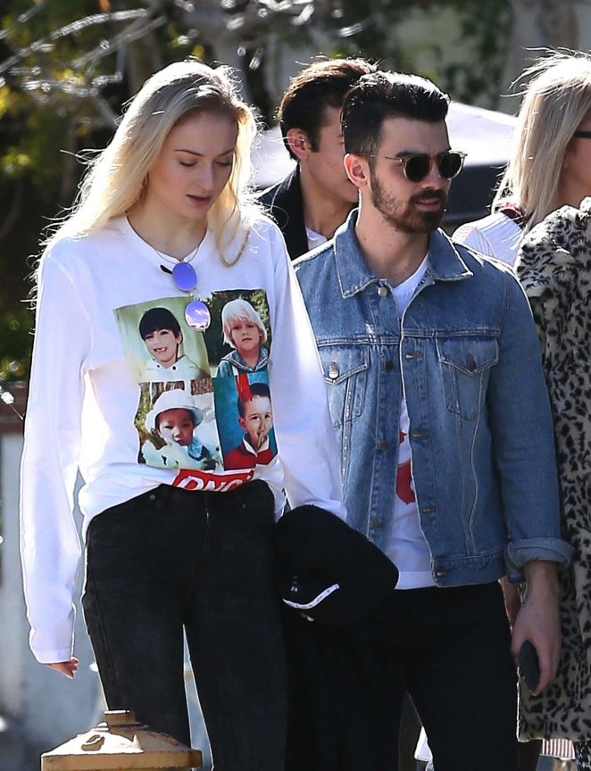Sophie Turner and Joe Jonas out in West Hollywood