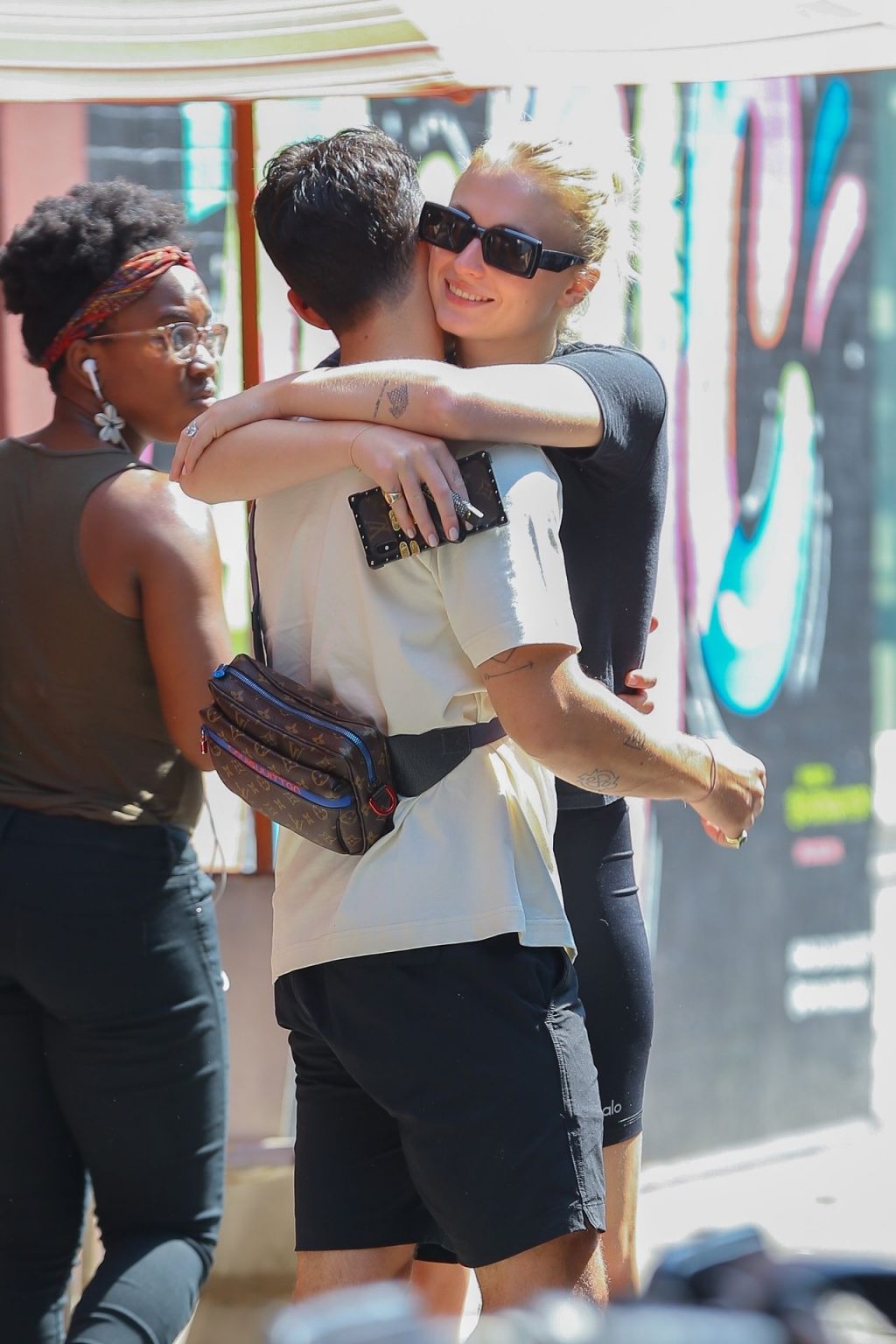 Sophie Turner and Joe Jonas â€“ Seen after their lunch with friends in New York
