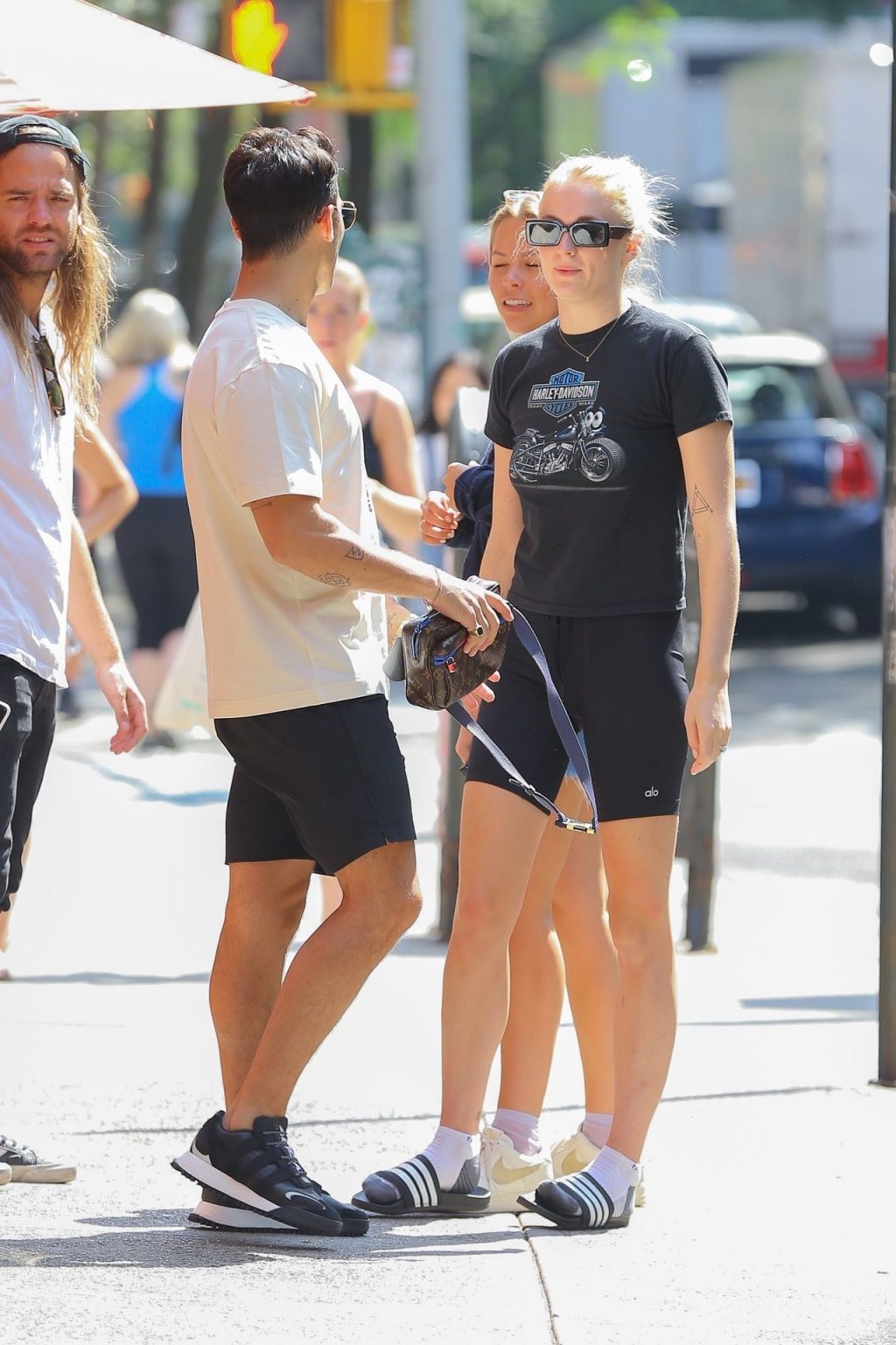 Sophie Turner and Joe Jonas â€“ Seen after their lunch with friends in New York