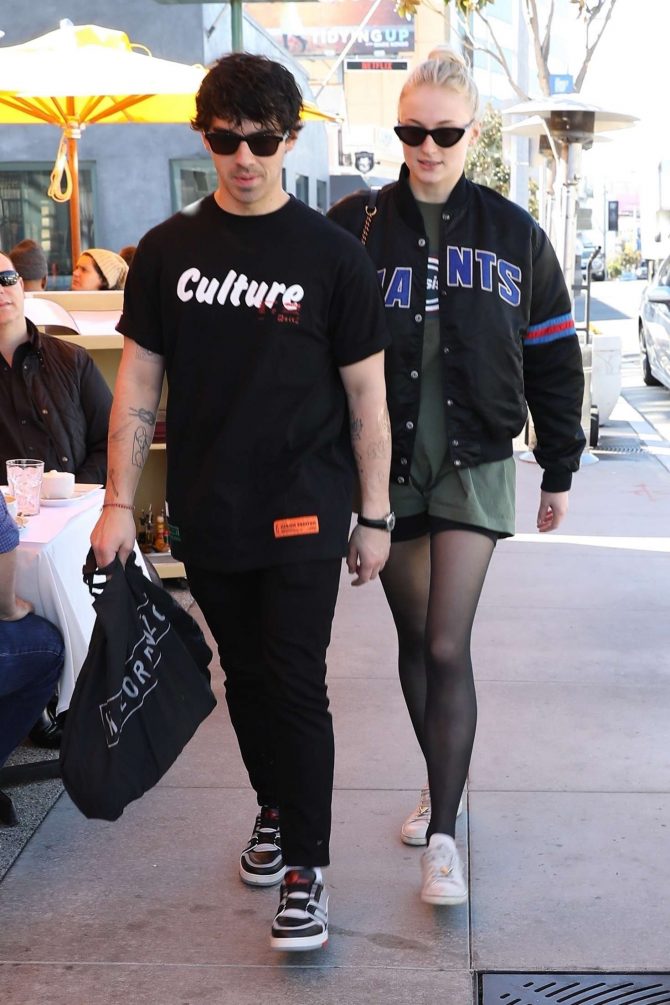 Sophie Turner and Joe Jonas - Shopping at Lorenzo in West Hollywood