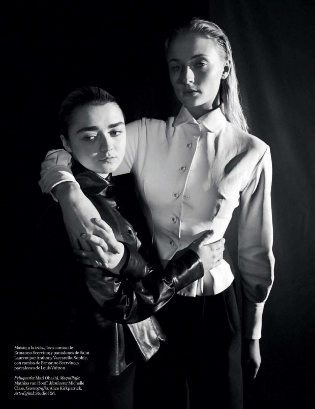 Sophie Turner and Maisie Williams - Vogue Espana Magazine (May 2019)