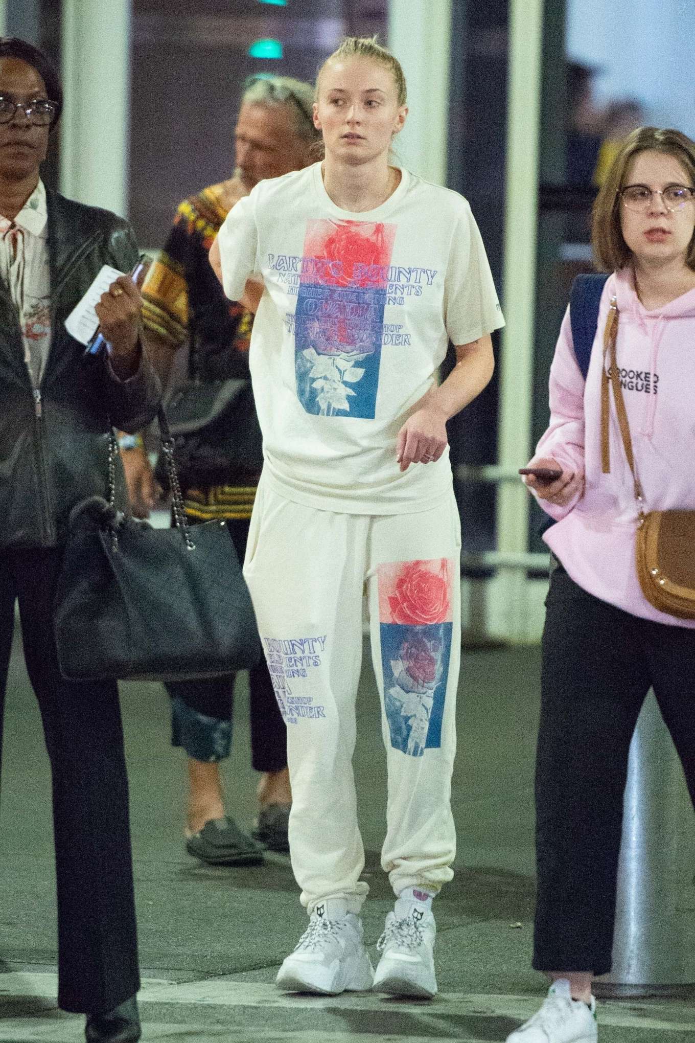 Sophie Turner â€“ Arrives at JFK Airport in NYC