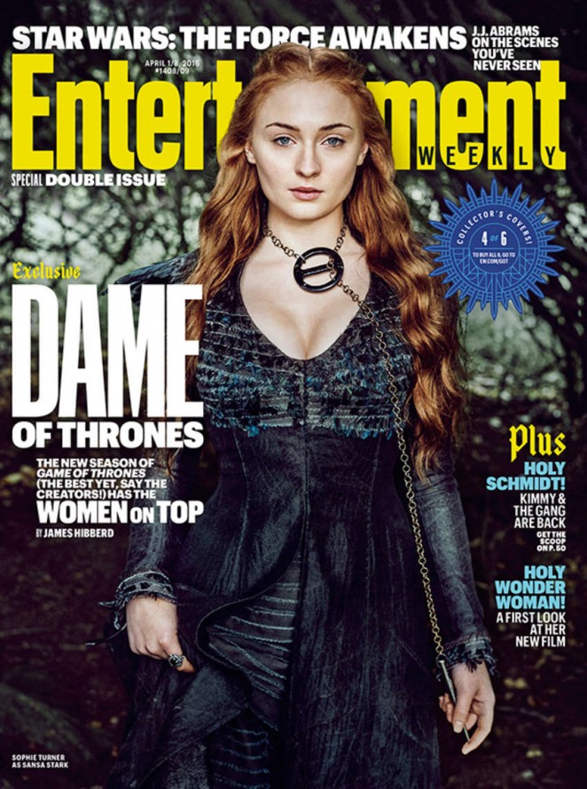 Sophie Turner - Entertainment Weekly Cover (April 2016)