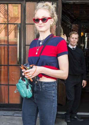 Sophie Turner - Leaving her hotel in New York City
