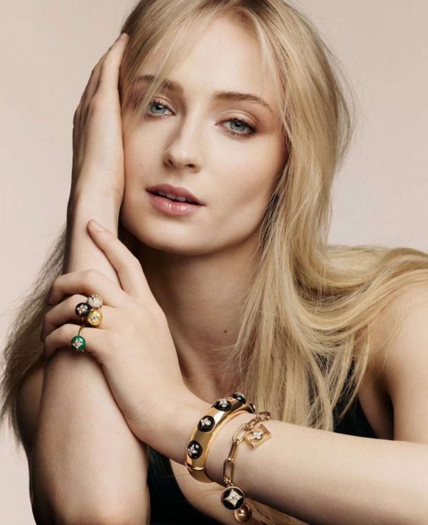 Sophie Turner - Louis Vuitton's New Jewellery Campaign (May 2019)