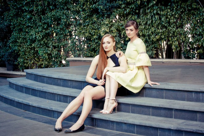 Sophie Turner & Maisie Williams - The New York Times Photoshoot (March 2015)