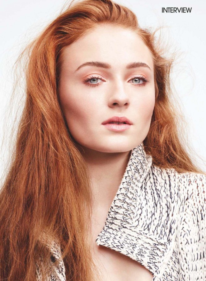 Sophie Turner - Marie Claire UK Magazine (May 2016)