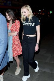 Sophie Turner - Night out in London