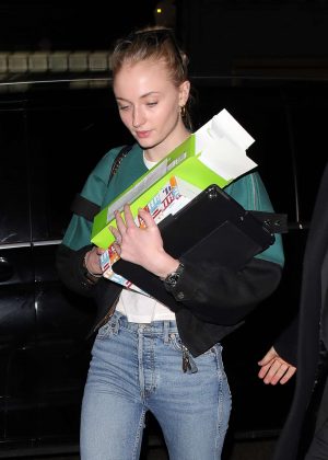 Sophie Turner - Night out in Mayfair