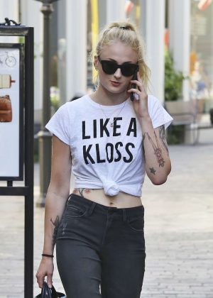 Sophie Turner - Seen out in West Hollywood