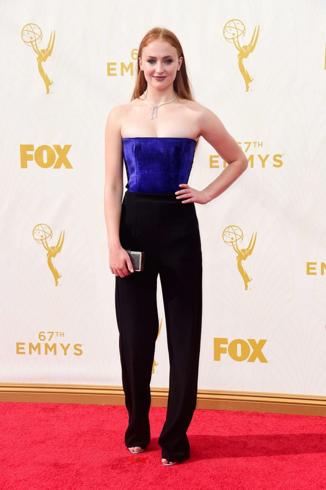 Sophie Turner - 2015 Emmy Awards in LA