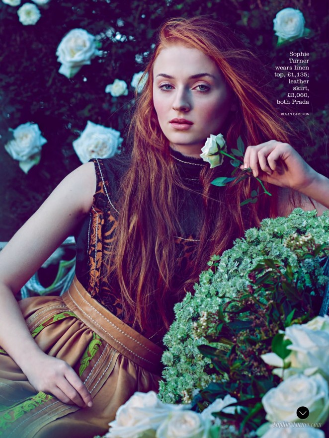 Sophie Turner - Town & Country UK Magazine (Spring 2015)