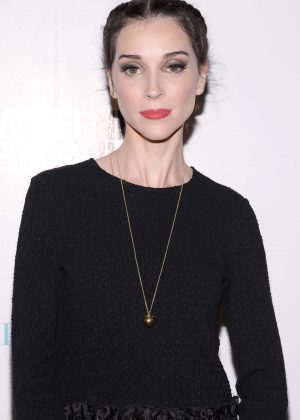 St Vincent at Whitney Biennial VIP Opening Night in NYC