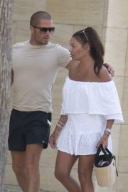 Stacey Giggs and Max George on vacation in Marbella