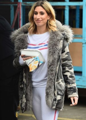 Stacey Solomon at The ITV Studios in London