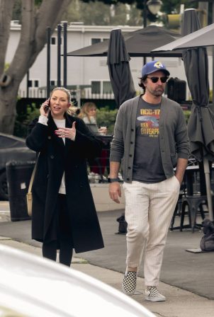 Stassi Schroeder - Enjoys a leisurely lunch date with husband Beau Clark in Los Angeles