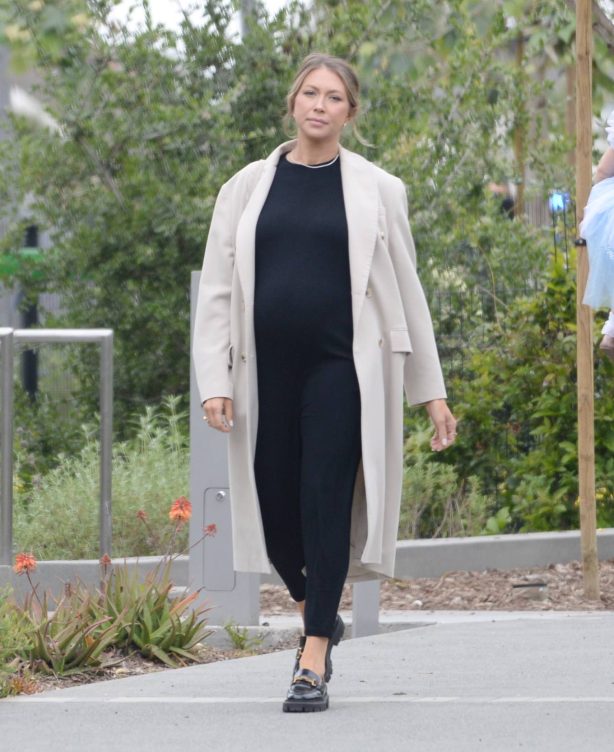 Stassi Schroeder - Seen at the park with partner Beau Clark in Los Angeles