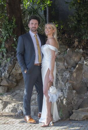 Stassi Schroeder - With husband Beau Clark on a photoshoot in Rome