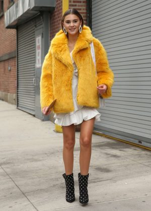 Stefanie Giesinger - Attends Self-Portrait Fashion Show 2018 in New York