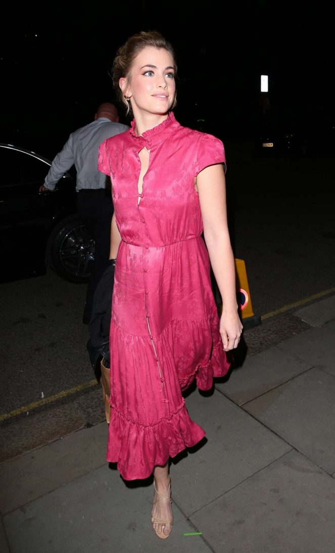 Stefanie Martini - Arrives at '100 Years Season 2' Campaign in London