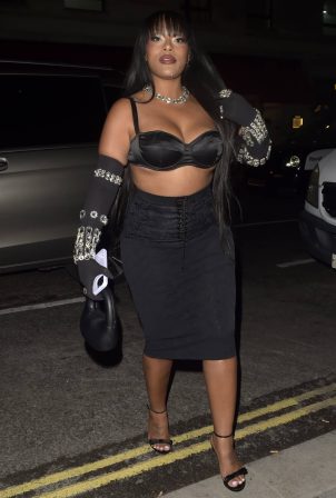 Stefflon Don - Attend Perfect Magazine X Valentine Party at One Mayfair for LFW 2023