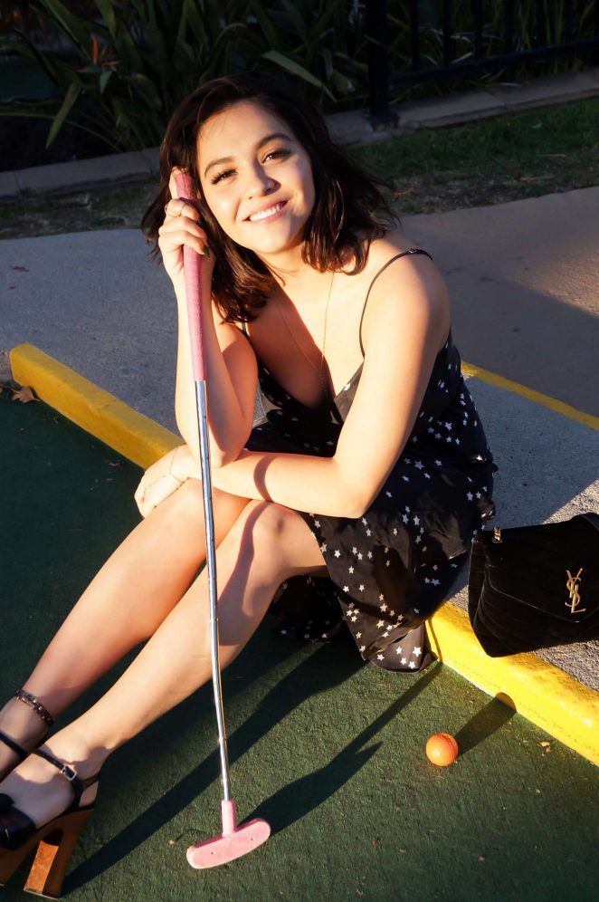Stella Hudgens - 'Mini golf chic' Blog Photoshoot (January 2018)