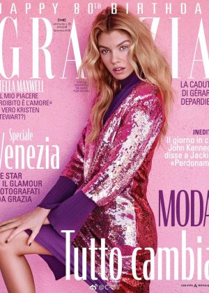 Stella Maxwell for Grazia Italy Magazine (September 2018)