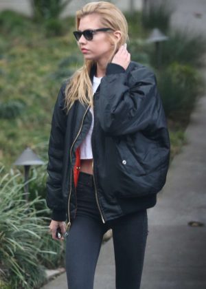 Stella Maxwell in Tight Jeans - Out in LA