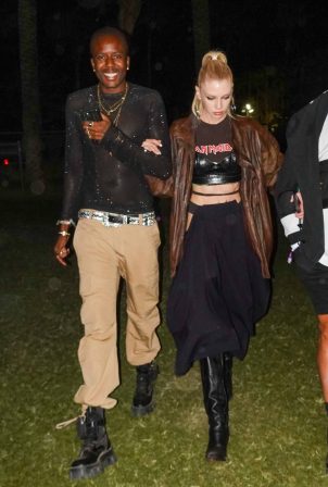 Stella Maxwell - Is pictured at the 2023 Coachella Valley Music and Arts Festival