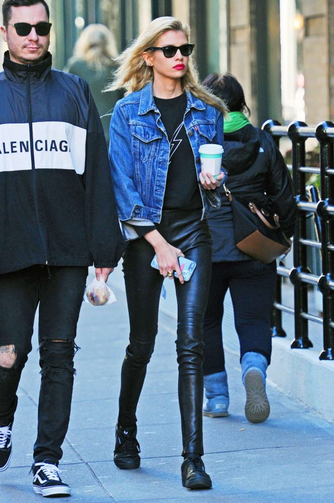 Stella Maxwell - Out and about in New York City