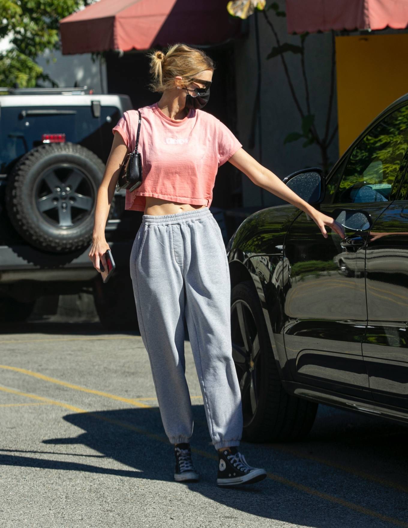 Stella Maxwell - Pictured leaving a gym session in West Hollywood