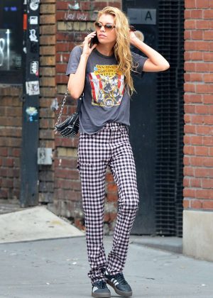 Stella Maxwell - Seen Out In New York