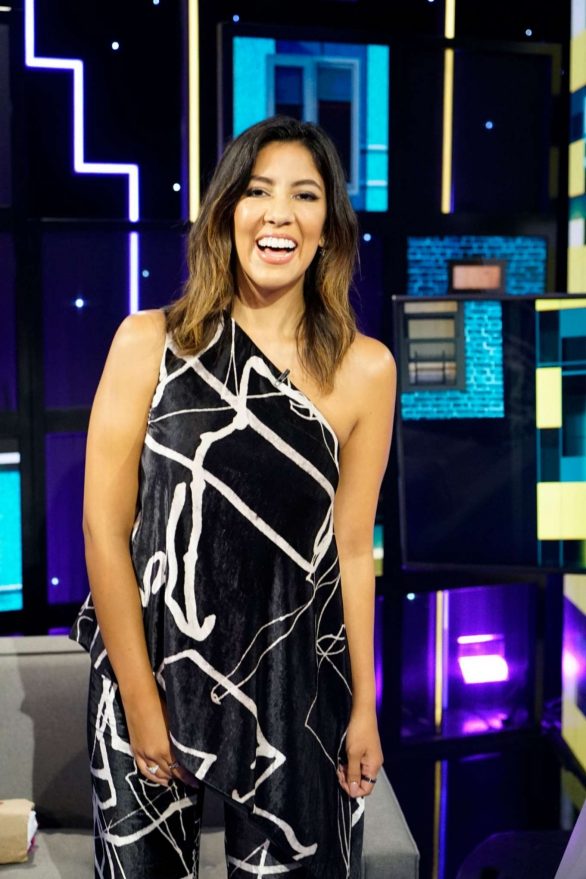Stephanie Beatriz - on 'A Little Late with Lilly Singh' show in Hollywood