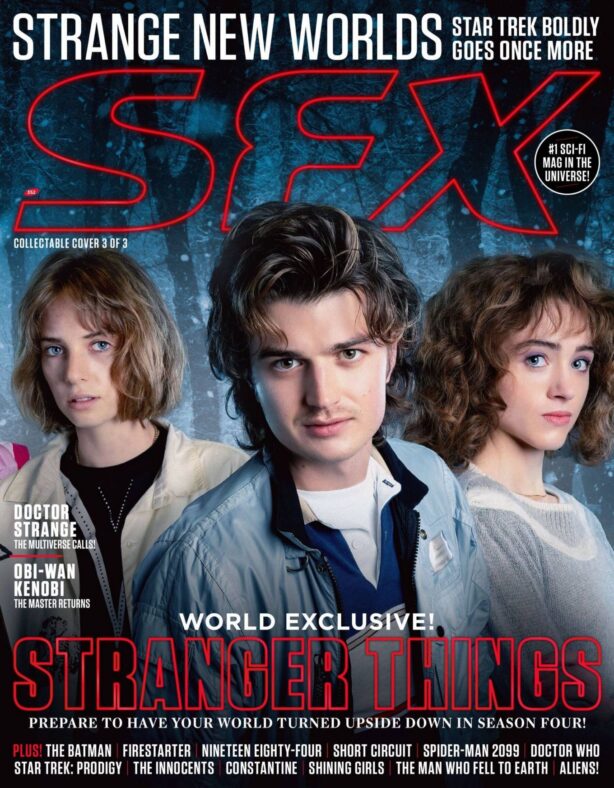 Stranger Things cast - SFX Magazine (May 2022)
