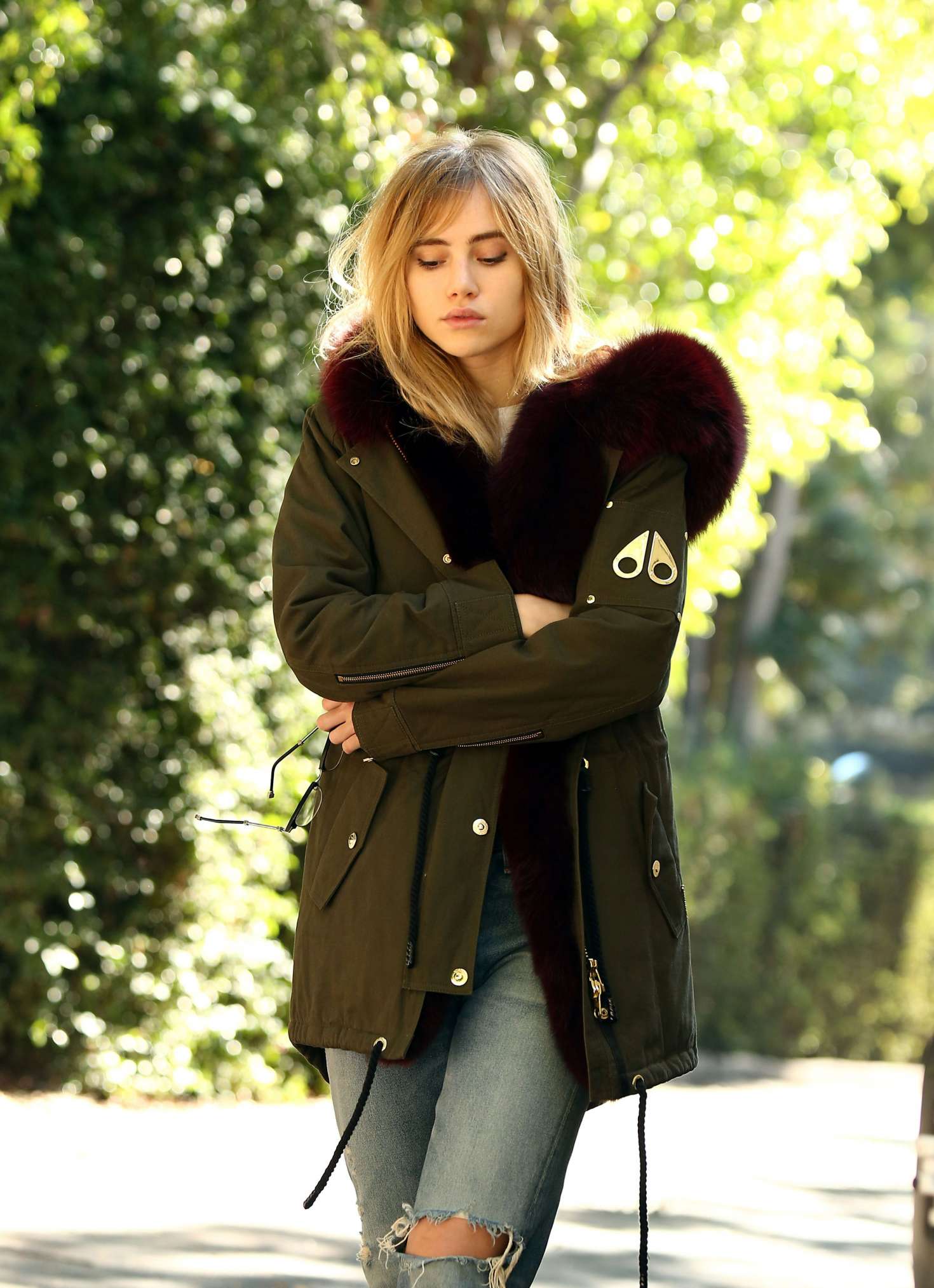 Suki Waterhouse Leaves a residence in Beverly Hills -09 | GotCeleb