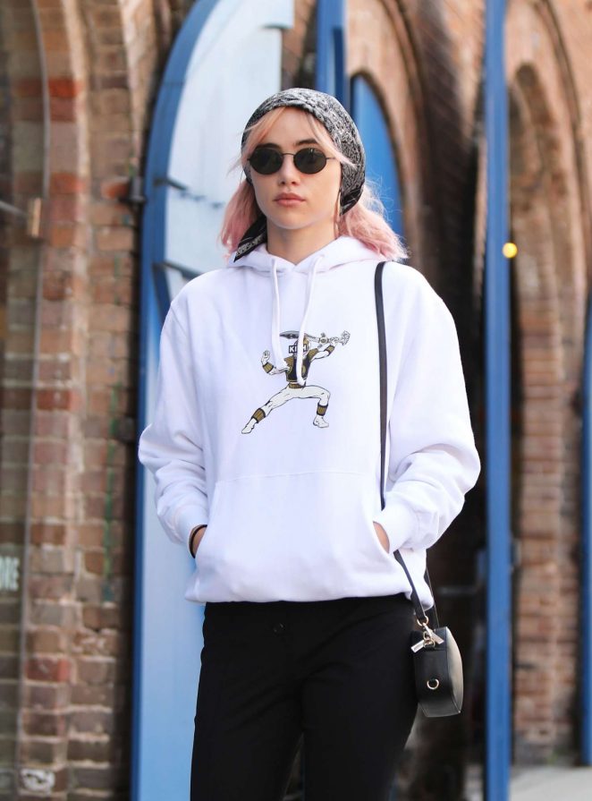 Suki Waterhouse out and about in New Orleans