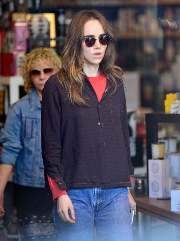 Suki Waterhouse - Shops at the Candle Delirium store in West Hollywood