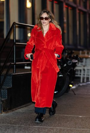 Suki Waterhouse - Stepping out in New York