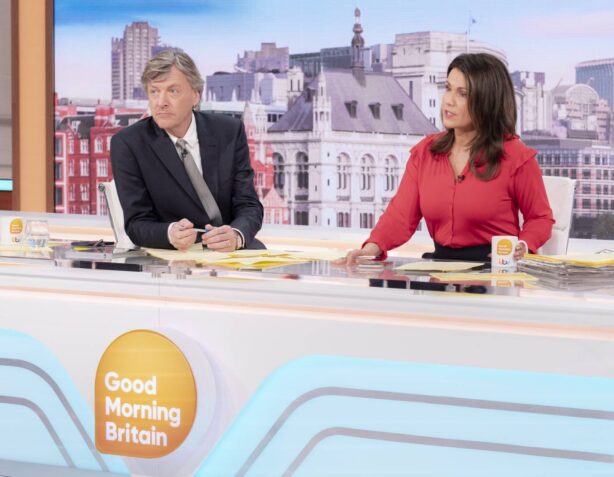 Susanna Reid - Good Morning Britain TV Show in London