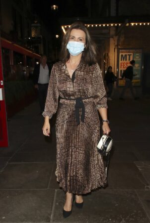 Susanna Reid - Seen out in Covent Garden - London